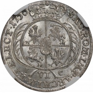 Augustus III. Sachsen, Sechster Juli 1756, Leipzig - NGC MS65