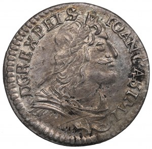 John II Casimir, 18 groschen 1650, Fraustadt - NGC MS63