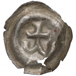Eastern Pomerania, Mściwój II (1266-94), brakteat, double-armed anchor - rare