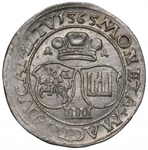Sigismondo II Augusto, quadrato 1565, Vilnius, L/LITV - BELLISSIMO