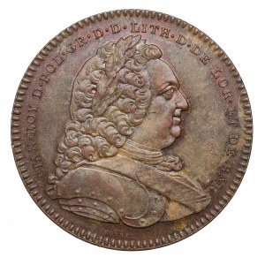 Polska/Francja, Stanisław Leszczyński, medal Akademia Stanisławowska 1750