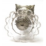 Silver platter with the Jastrzebiec coat of arms
