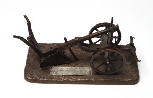 II RP, Plough figure for Min. of Agriculture 1923