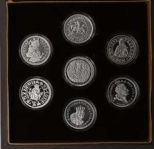 Third Republic, Set of replica coins in silver