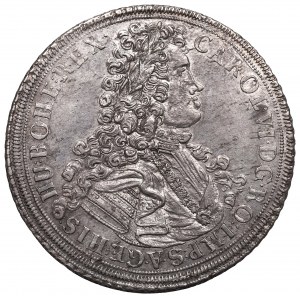 La Silésie sous la domination des Habsbourg, Charles VI, Thaler 1714, Wrocław