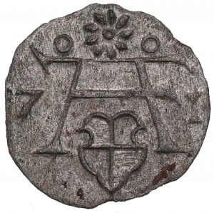 Prussia Ducale, Albrecht Friedrich, Denar 1571, Königsberg