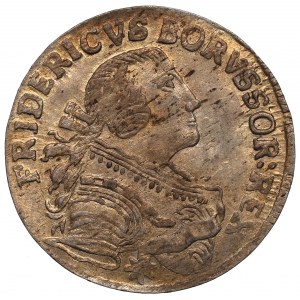 Germany, Preussen, Friedrich II, 6 groschen 1754, E