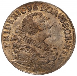 Prusy Książęce, Fryderyk II, Szóstak 1754, Królewiec