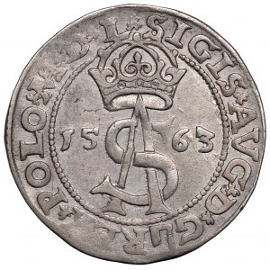 Sigismund II. Augustus, Trojak 1563, Vilnius - L/LI