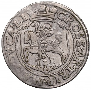 Sigismondo II Augusto, Trojak 1563, Vilnius - L/LI
