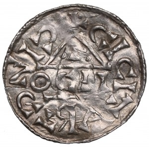 Germania, Enrico II, Denario senza data Regensburg
