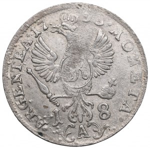 Knížecí Prusko, Fridrich II., Ort, 1758 A, Berlín