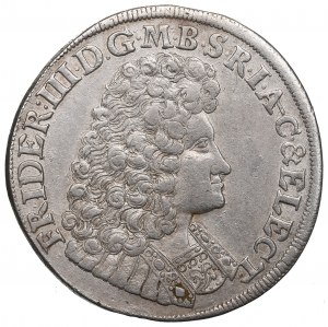 Deutschland, Brandenburg-Preußen, Friedrich III, Gulden 1691