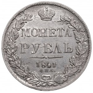 Russland, Nikolaus I., Rubel 1841 НГ