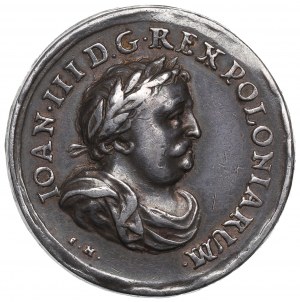 Jean III Sobieski, Médaille de l'arrivée du roi en Poméranie 1685 - RARE