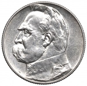 II Republic of Poland, 5 zloty 1938 Pilsudski