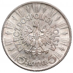 II RP, 5 zloty 1936 Piłsudski