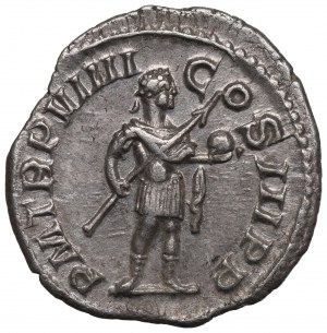 Rímska ríša, Alexander Severus, denár - P M TR P VIIII COS III P P