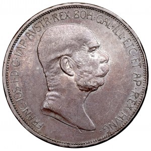 Österreich, Franz Joseph, 5 Kronen 1908 - 60. Jahrestag der Regentschaft