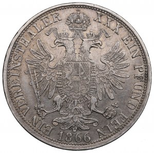 Rakúsko, Franz Joseph, Thaler 1866, Viedeň