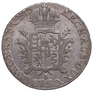 Rakouské Nizozemí, vévodství 1750