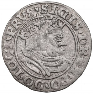 Zikmund I. Starý, groš za pruské země 1532, Toruň - ILUSTROVÁNO
