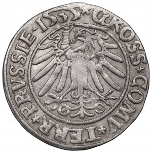 Zikmund I. Starý, groš za pruské země 1535, Toruň - PRVSSIE/PRVSSIE