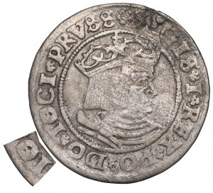 Sigismond Ier le Vieux, Denier pour les terres prussiennes 1529, Toruń - RARE