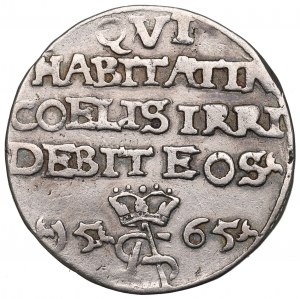 Sigismund II Augustus, Spöttischer Trojak 1565, Tykocin - LIT