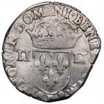 France/Poland, Henri III, 1/4 ecu 1584, Angers