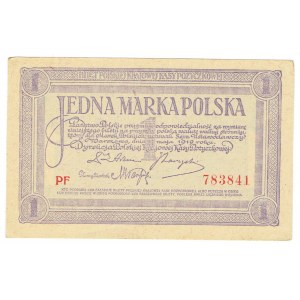 II RP, 1 marka polska 1919 PF