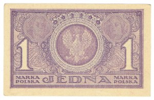 II RP, 1 polská marka 1919 PF