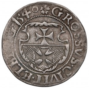 Zikmund I. Starý, Grosz 1540, Elbląg