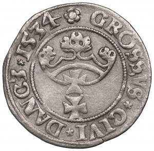 Sigismondo I il Vecchio, Grosz 1534 Danzica