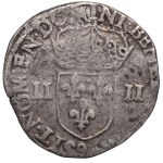 France/Poland, Henri III, 1/4 ecu 1582, Rennes