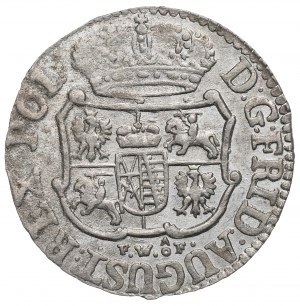 Polen/Saxony, Friedrich August II, 1/24 thaler 1754, Dresden