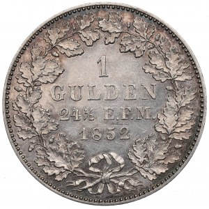 Germany, Prussia, 1 gulden 1852