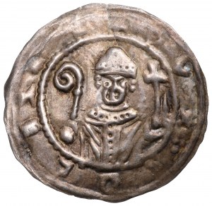 Bolislaus V, Bracteat - knight with standard