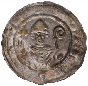 Bolislaus V, Bracteat - knight with standard