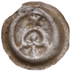 Unspecified district, 13th century brakteat, host (chalice on star-shaped base and cross) - RARE