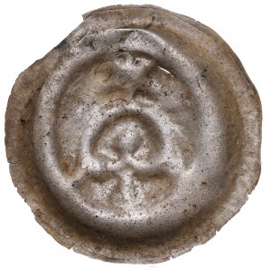 Unspecified district, 13th century brakteat, host (chalice on star-shaped base and cross) - RARE