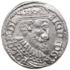 Žigmund III Vasa, Trojak 1599, Olkusz, DG R / POLO - KRÁSNY