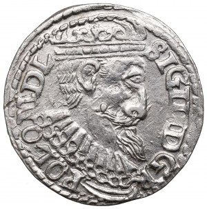 Zygmunt III Waza, Trojak 1599, Olkusz, DG R / POLO - PIĘKNY
