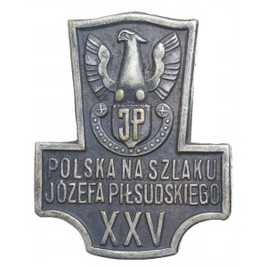 Deuxième République, Pologne sur la piste de Pilsudski 1939 badge