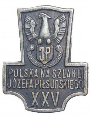 Deuxième République, Pologne sur la piste de Pilsudski 1939 badge