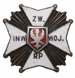 II RP, Miniatura odznaki Związek Inwalidów Wojennych