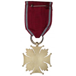 PSZnZ, Złoty Krzyż Zasługi - Spink&Son srebro