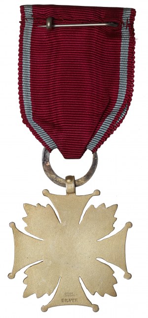 PSZnZ, Gold Cross of Merit - Spink&Son silver