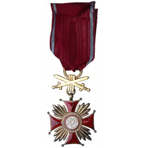 PSZnZ, Gold Cross of Merit with Swords - Spink&amp;Son