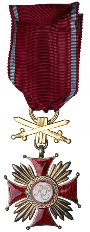 PSZnZ, Gold Cross of Merit with Swords - Spink&Son